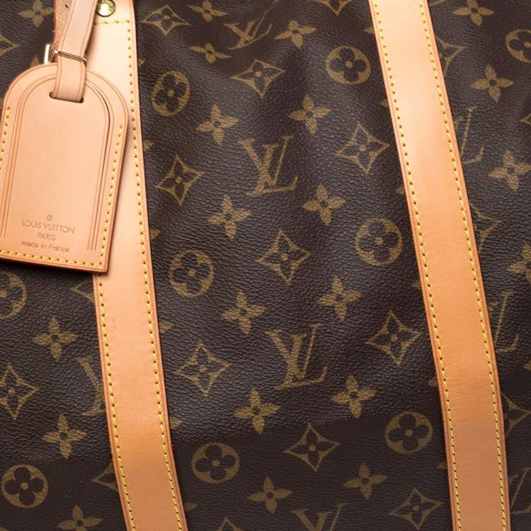Pre Owned Louis Vuitton Monogram Canvas Keepall 55 bag