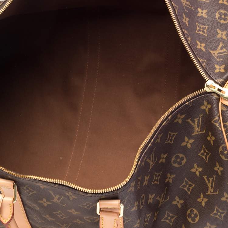 Pre Owned Louis Vuitton Monogram Canvas Keepall 55 bag