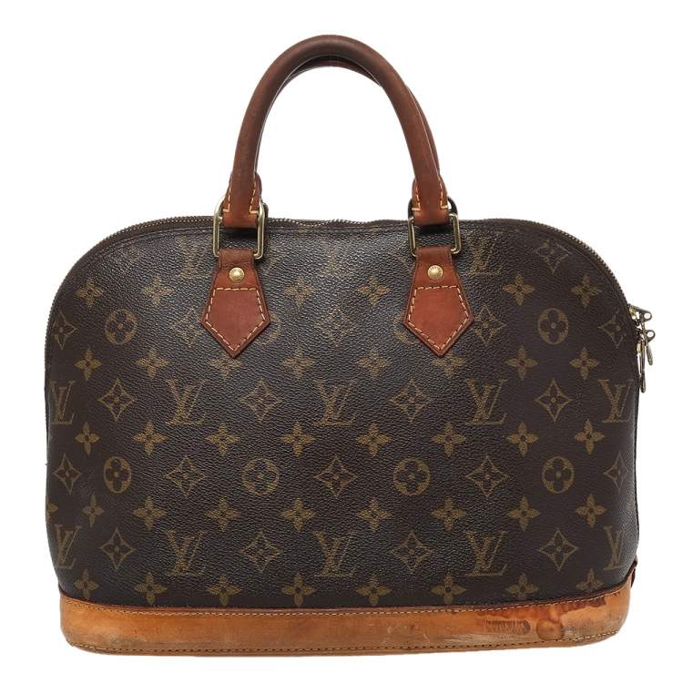 Pre Owned Louis Vuitton Monogram Canvas Alma PM Bag