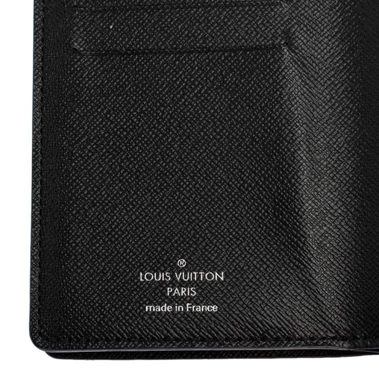 Pre Owned Louis Vuitton Black Electric Epi Leather Joey Wallet