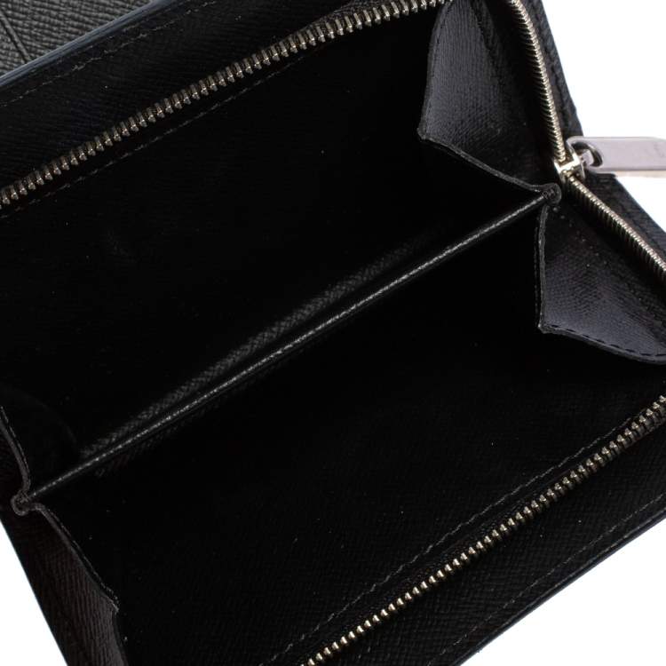 Pre Owned Louis Vuitton Black Electric Epi Leather Joey Wallet