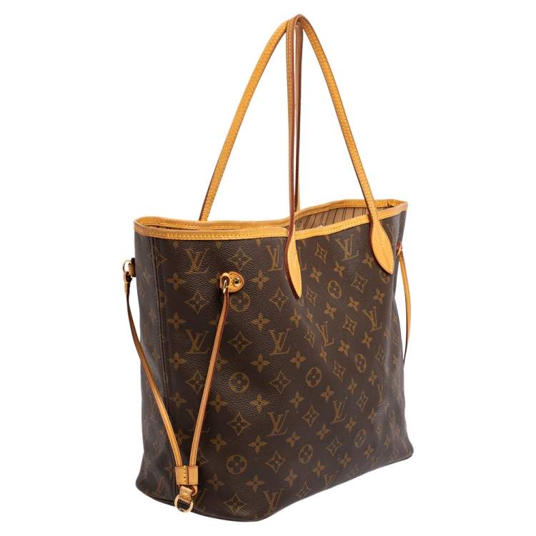 Pre Owned Louis Vuitton Monogram Canvas Neverfull MM Bag