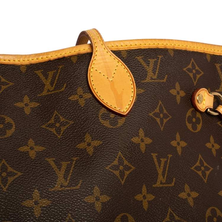 Pre Owned Louis Vuitton Monogram Canvas Neverfull MM Bag