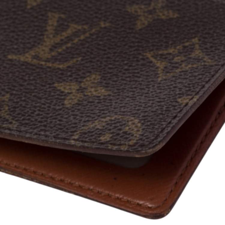 Pre Owned Louis Vuitton Monogram Canvas ID Card Holder Wallet