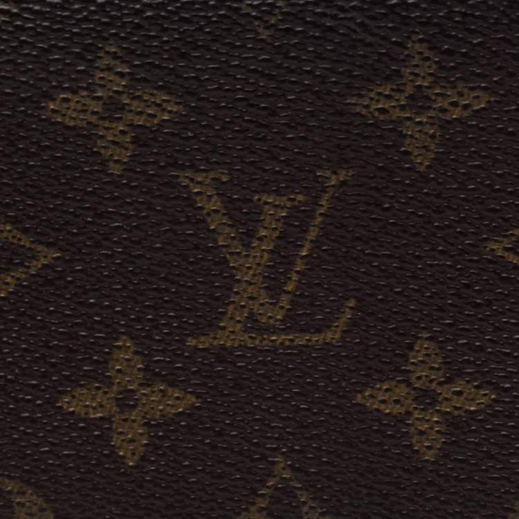 Pre Owned Louis Vuitton Monogram Canvas ID Card Holder Wallet