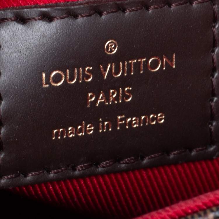 Pre Owned Louis Vuitton Damier Ebene Canvas Croisette Bag