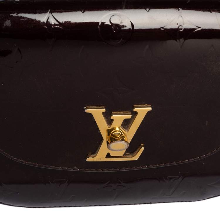 مملوكة مسبقًا Louis Vuitton Amarante Monogram Vernis Pasadena Bag