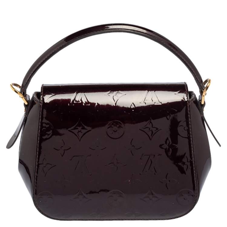 مملوكة مسبقًا Louis Vuitton Amarante Monogram Vernis Pasadena Bag