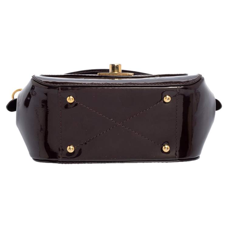 مملوكة مسبقًا Louis Vuitton Amarante Monogram Vernis Pasadena Bag