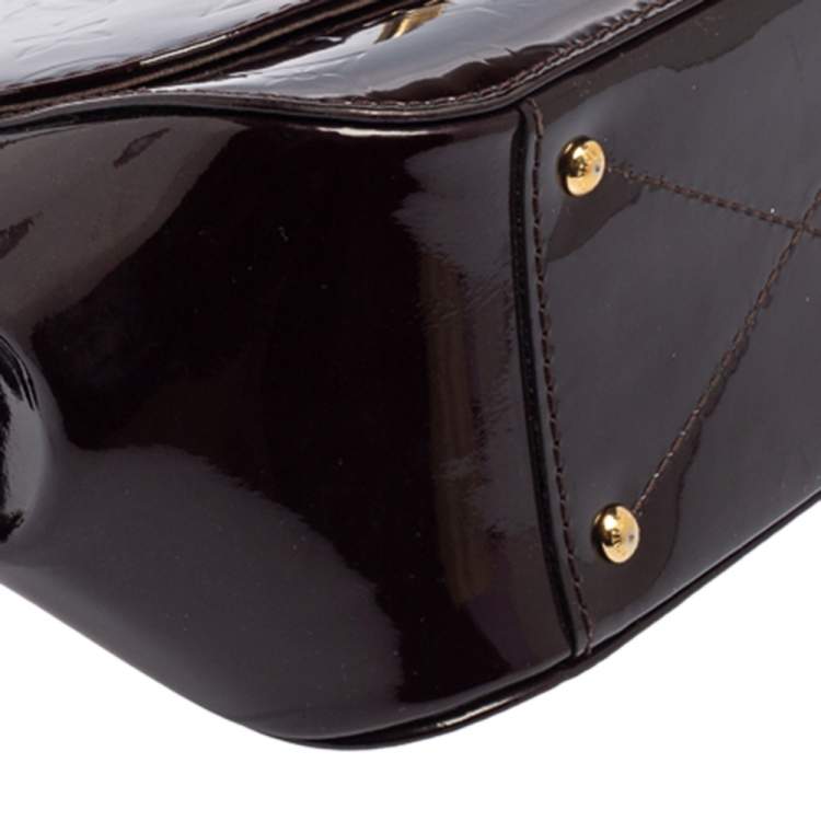 مملوكة مسبقًا Louis Vuitton Amarante Monogram Vernis Pasadena Bag
