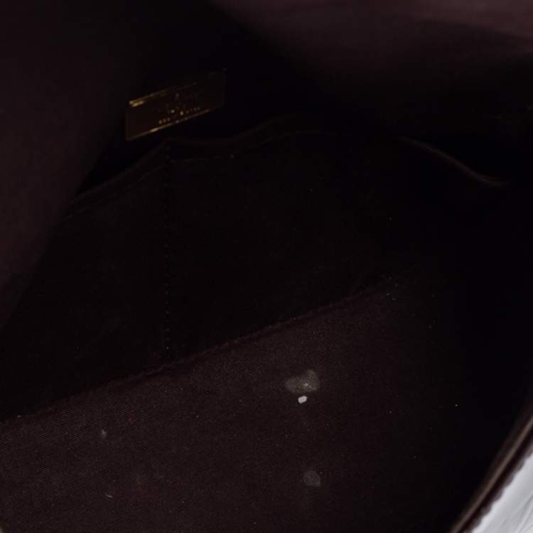 مملوكة مسبقًا Louis Vuitton Amarante Monogram Vernis Pasadena Bag