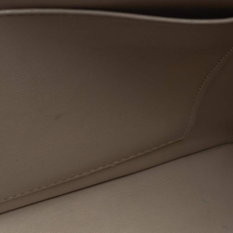Pre Owned Louis Vuitton Lime Monogram Vernis Houston Bag