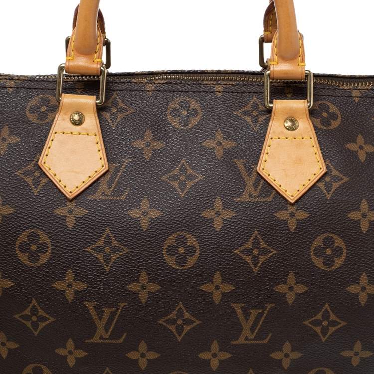 Pre Owned Louis Vuitton Monogram Canvas Speedy 30 Bag