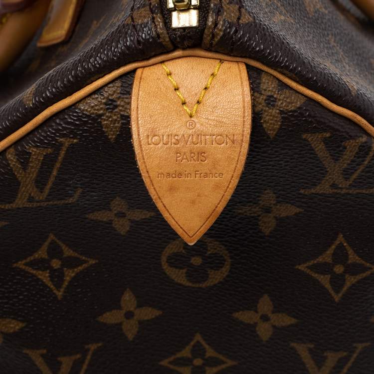 Pre Owned Louis Vuitton Monogram Canvas Speedy 30 Bag