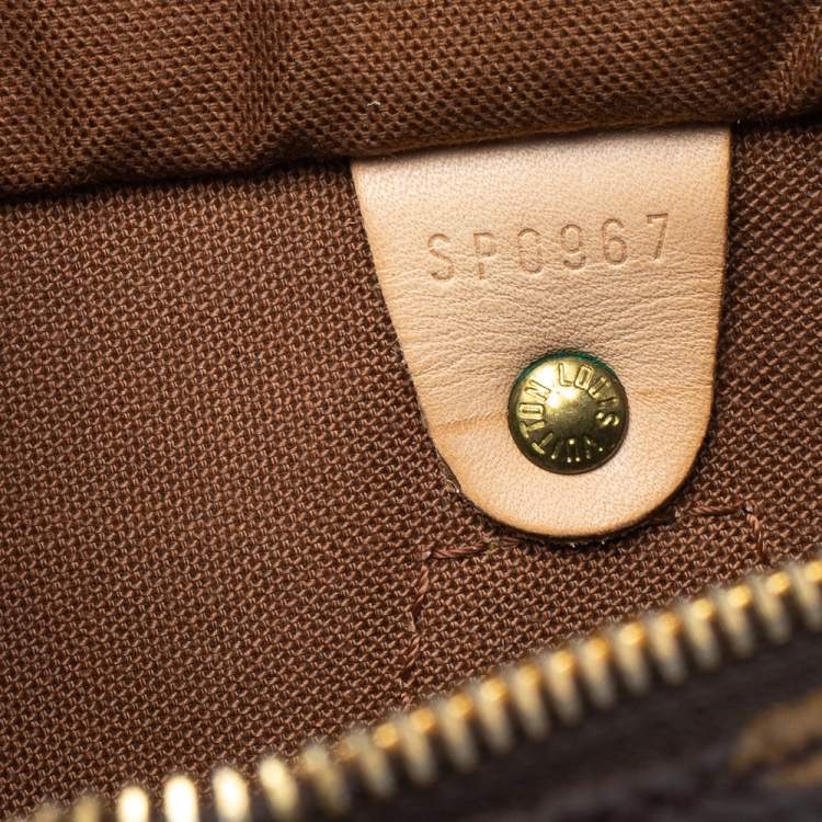 Pre Owned Louis Vuitton Monogram Canvas Speedy 30 Bag