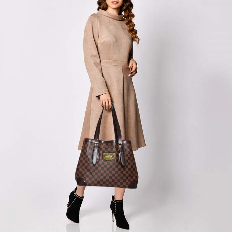 Louis Vuitton, Bags, Louis Vuitton Damier Ebene Canvas Hampstead Mm Bag