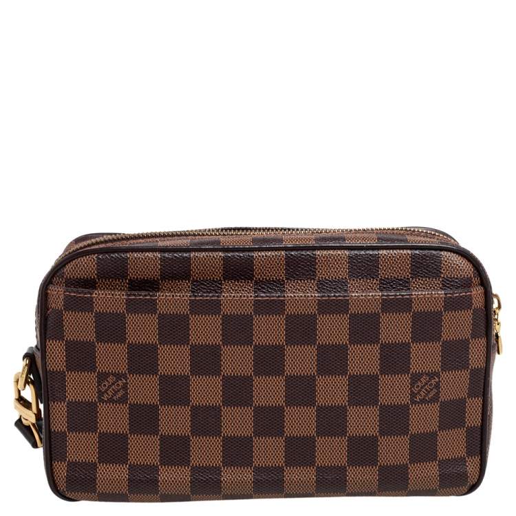 Pre Owned Louis Vuitton Damier Ebene Canvas Saint Paul Pochette