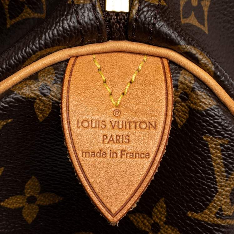 Pre Owned Louis Vuitton Monogram Canvas Speedy 30 Bag