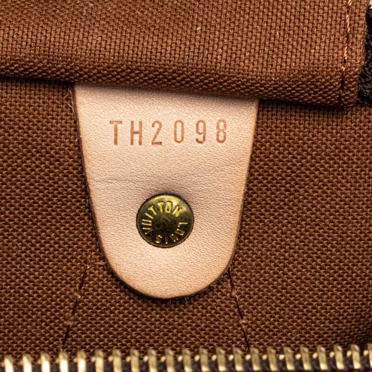 Pre Owned Louis Vuitton Monogram Canvas Speedy 30 Bag