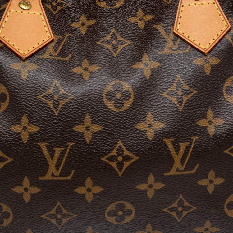 Pre Owned Louis Vuitton Monogram Canvas Speedy 30 Bag