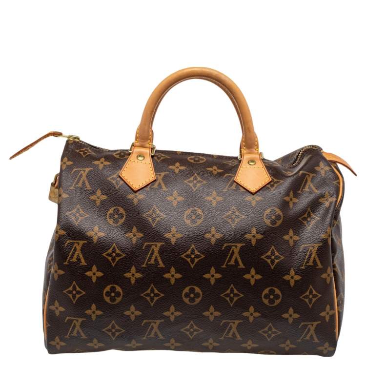 Pre Owned Louis Vuitton Monogram Canvas Speedy 30 Bag