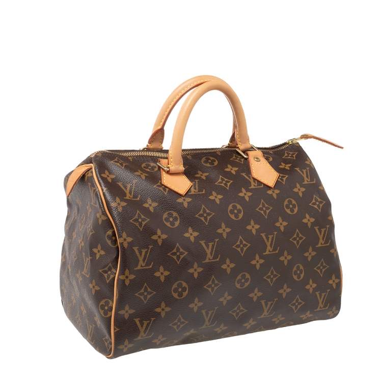Pre Owned Louis Vuitton Monogram Canvas Speedy 30 Bag
