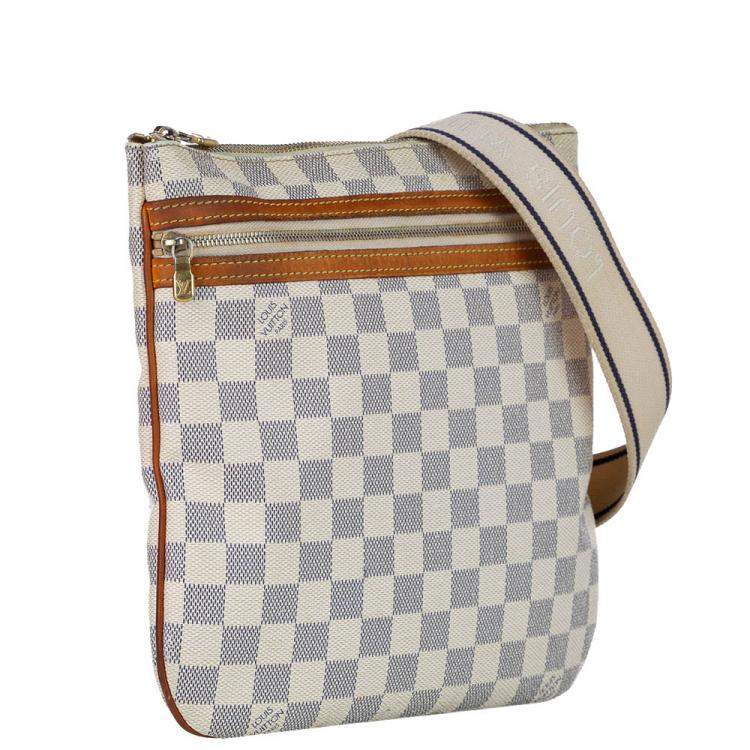 damier azur pochette bosphore