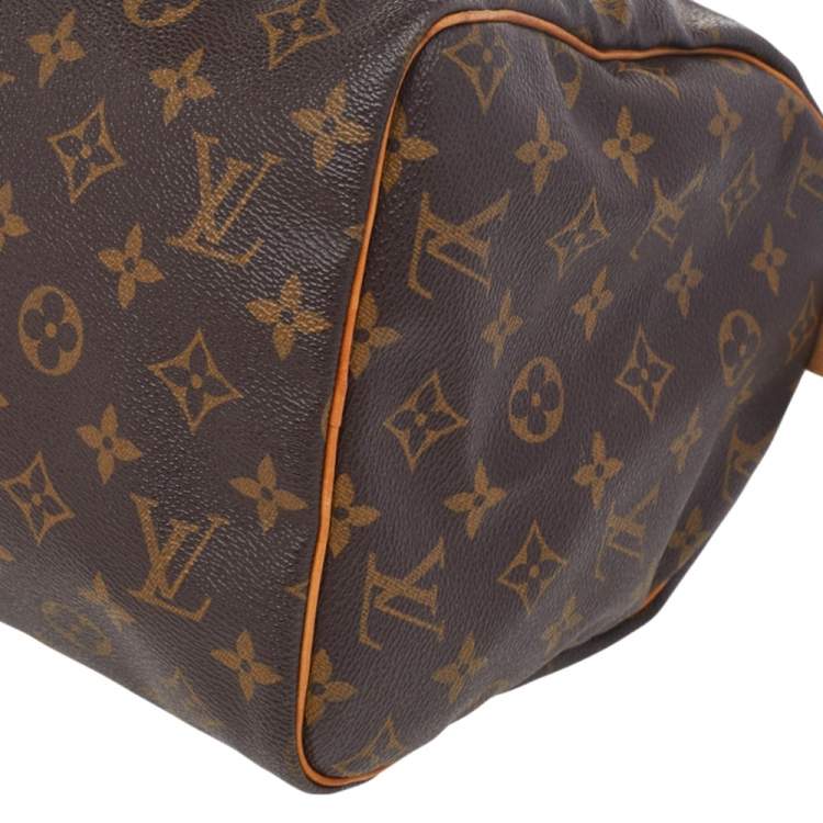 Pre Owned Louis Vuitton Monogram Canvas Speedy 30 Bag