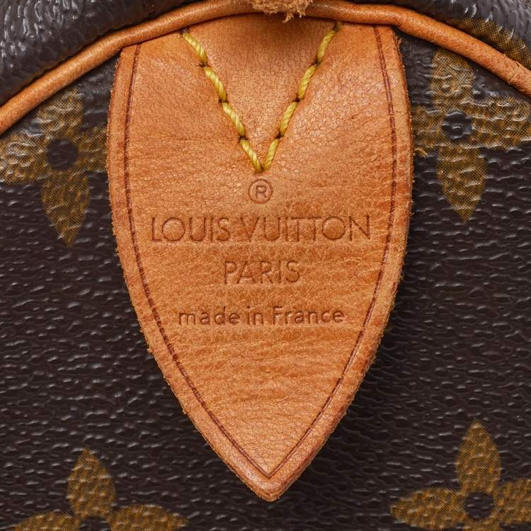Pre Owned Louis Vuitton Monogram Canvas Speedy 30 Bag