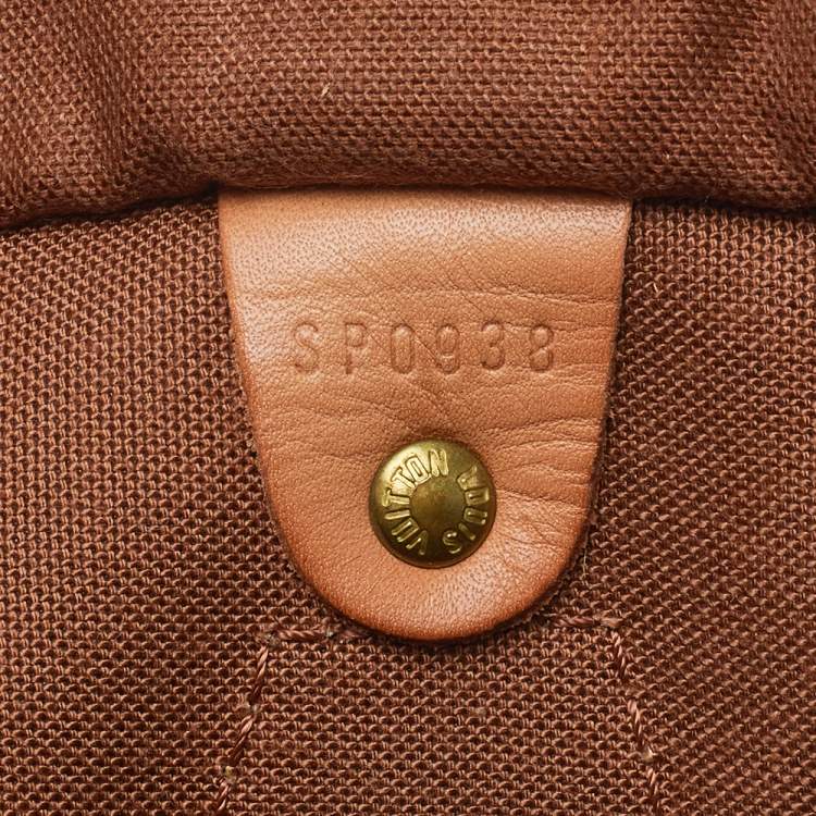 Pre Owned Louis Vuitton Monogram Canvas Speedy 30 Bag