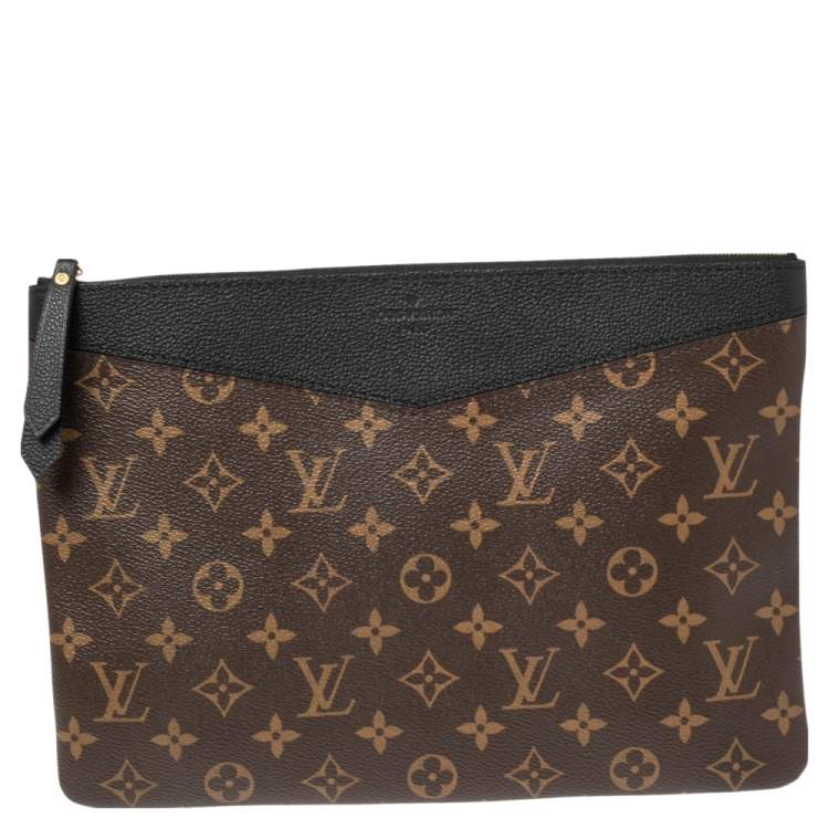 Louis Vuitton Clutch Box Bag Everyday Signature Vintage Monogram