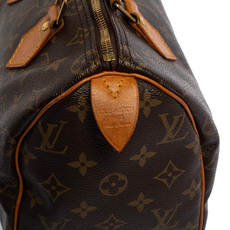 Pre Owned Louis Vuitton Monogram Canvas Speedy 25 Bag