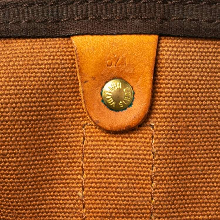 Pre Owned Louis Vuitton Monogram Canvas Keepall 50 Bag