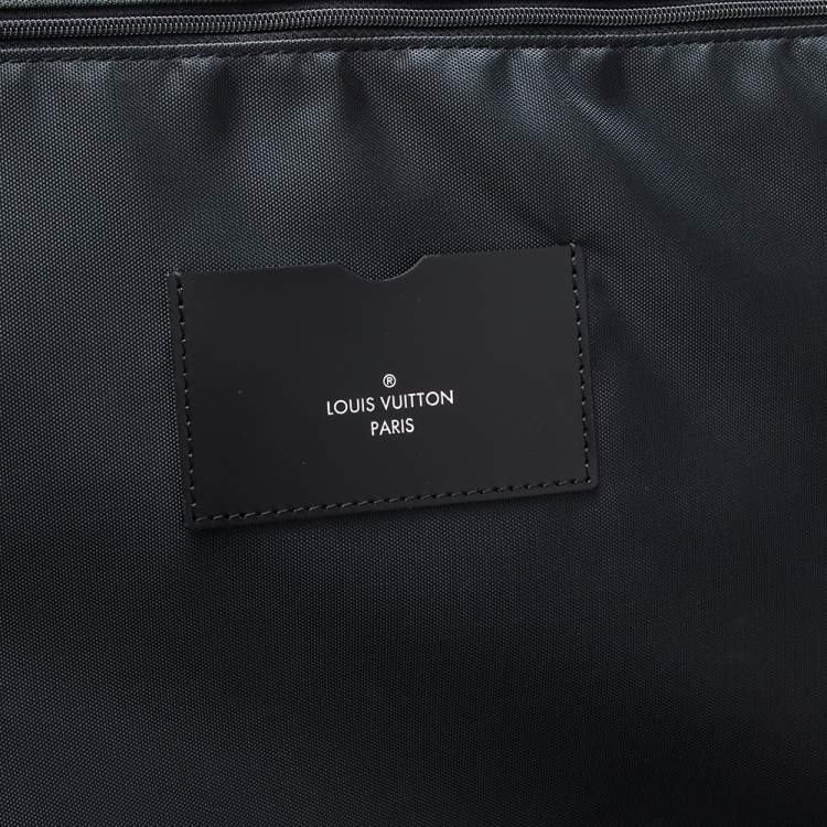 Pre Owned Louis Vuitton Black Epi Leather Pegase 55 Luggage