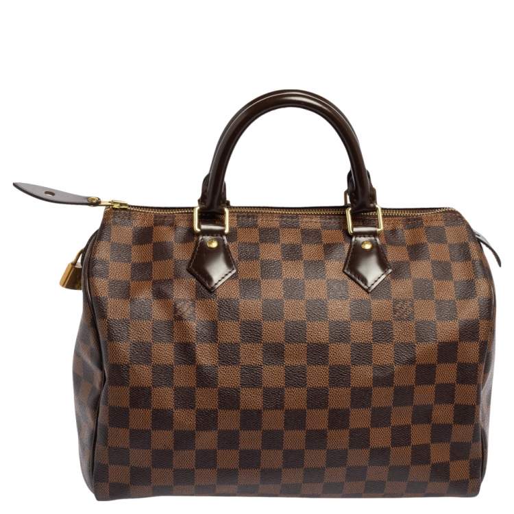 مملوكة مسبقًا Louis Vuitton Damier Ebene Canvas Speedy 30 Bag