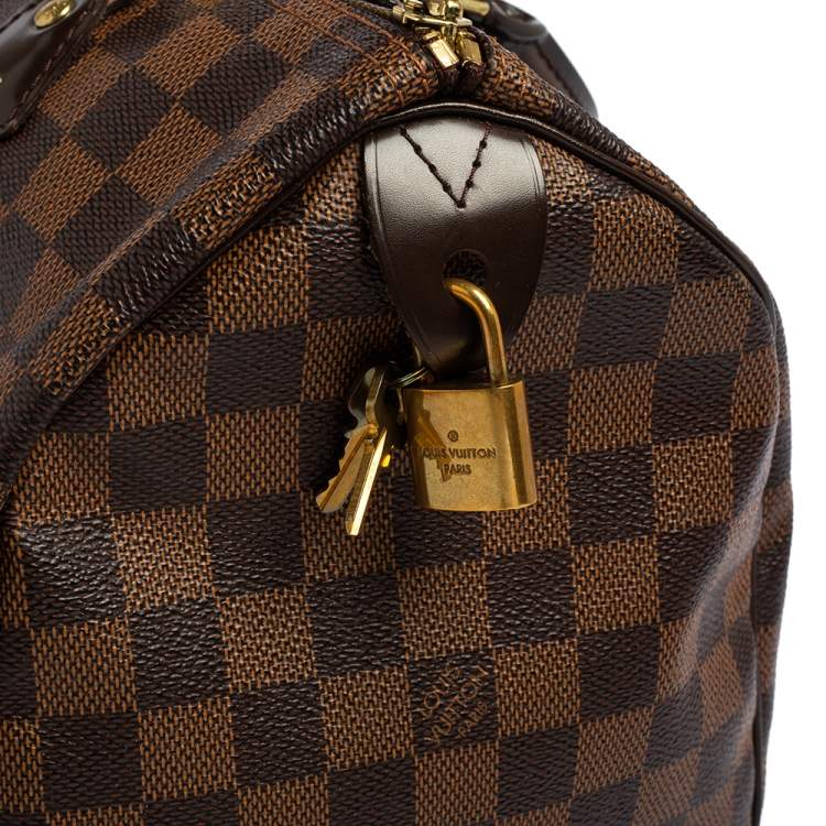 مملوكة مسبقًا Louis Vuitton Damier Ebene Canvas Speedy 30 Bag