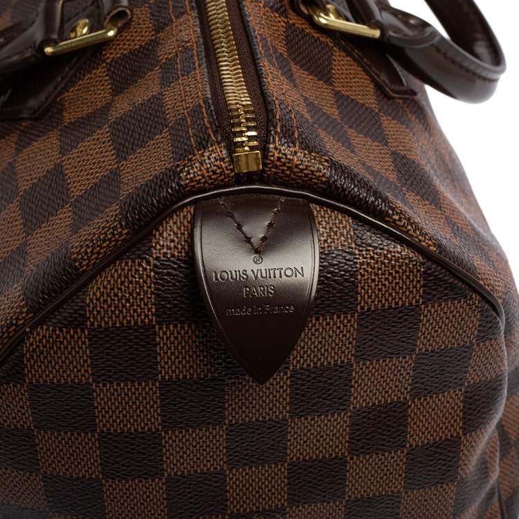 مملوكة مسبقًا Louis Vuitton Damier Ebene Canvas Speedy 30 Bag