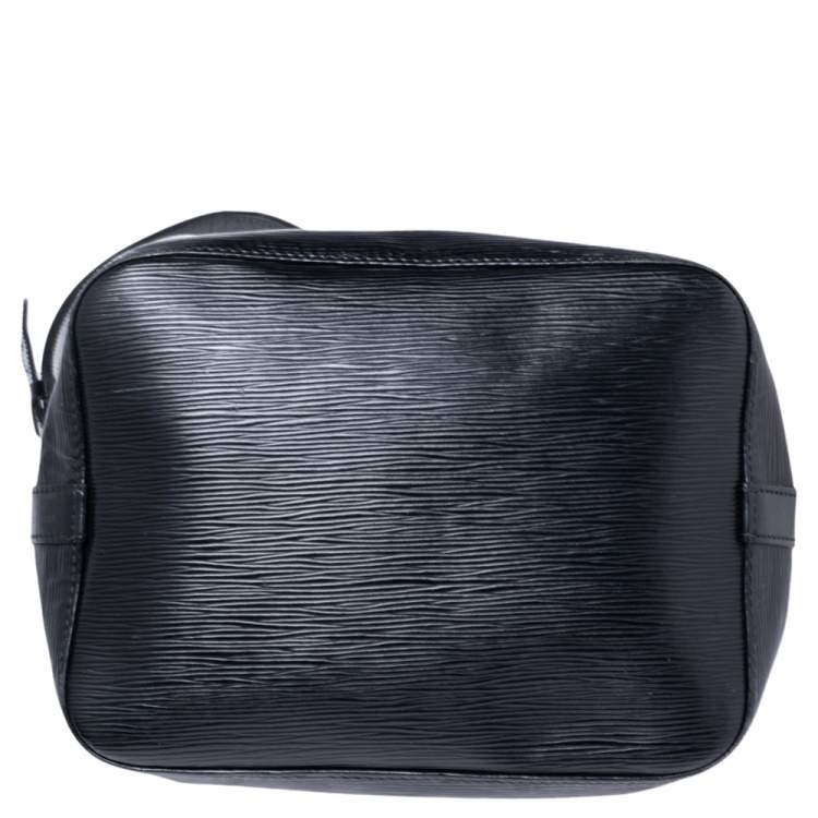 Pre Owned Louis Vuitton Black Epi Leather Petit Noe Bag