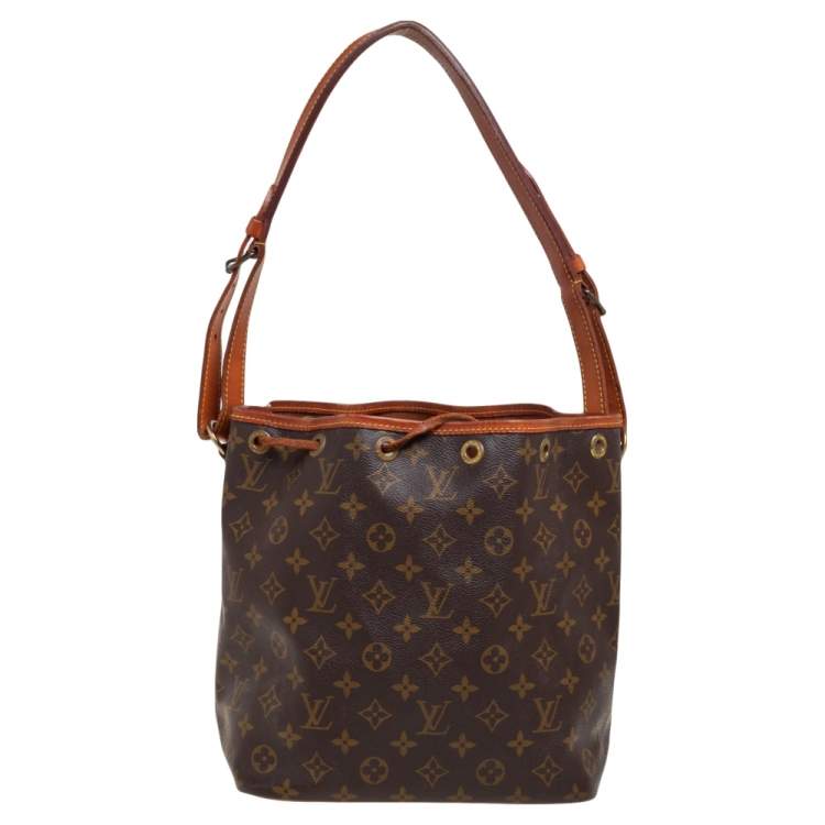 Pre Owned Louis Vuitton Monogram Canvas Petit Noe Bag