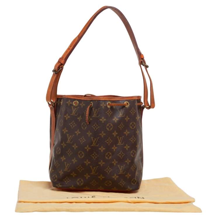 Pre Owned Louis Vuitton Monogram Canvas Petit Noe Bag