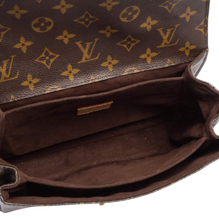 Pre Owned Louis Vuitton Monogram Canvas Metis Pochette Bag