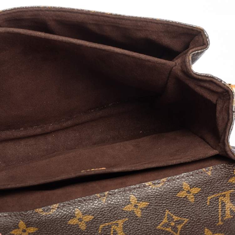 Pre Owned Louis Vuitton Monogram Canvas Metis Pochette Bag