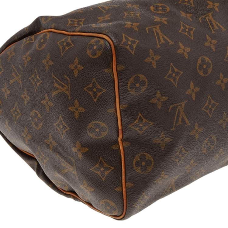 Pre Owned Louis Vuitton Monogram Canvas Speedy 35 Bag