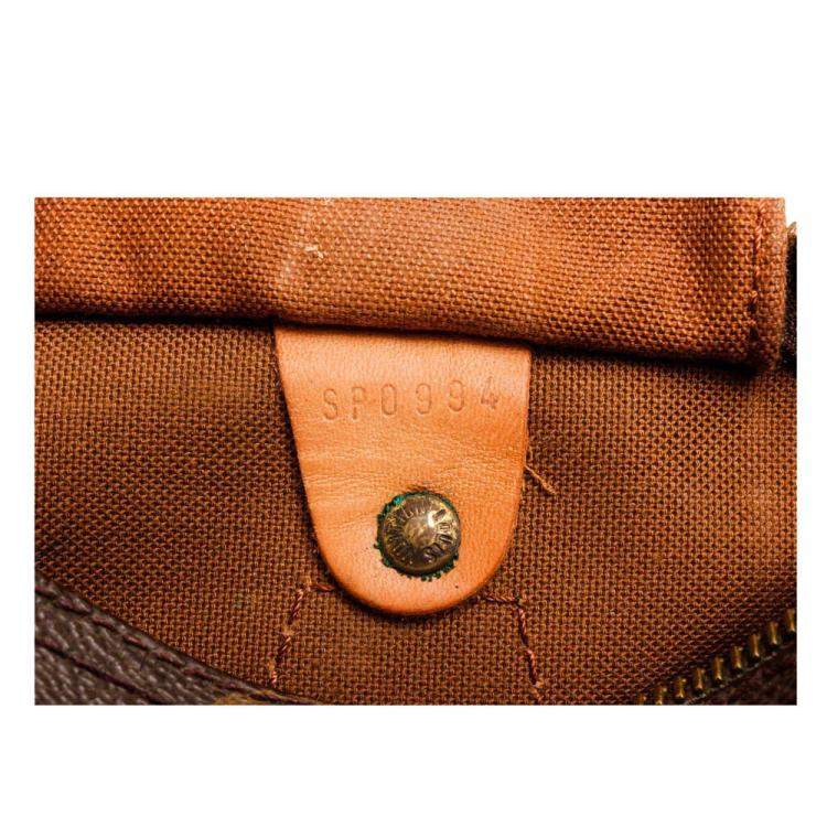 Pre Owned Louis Vuitton Brown Monogram Canvas Speedy Bag