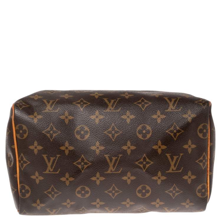 Pre Owned Louis Vuitton Monogram Canvas Speedy 25 Bag