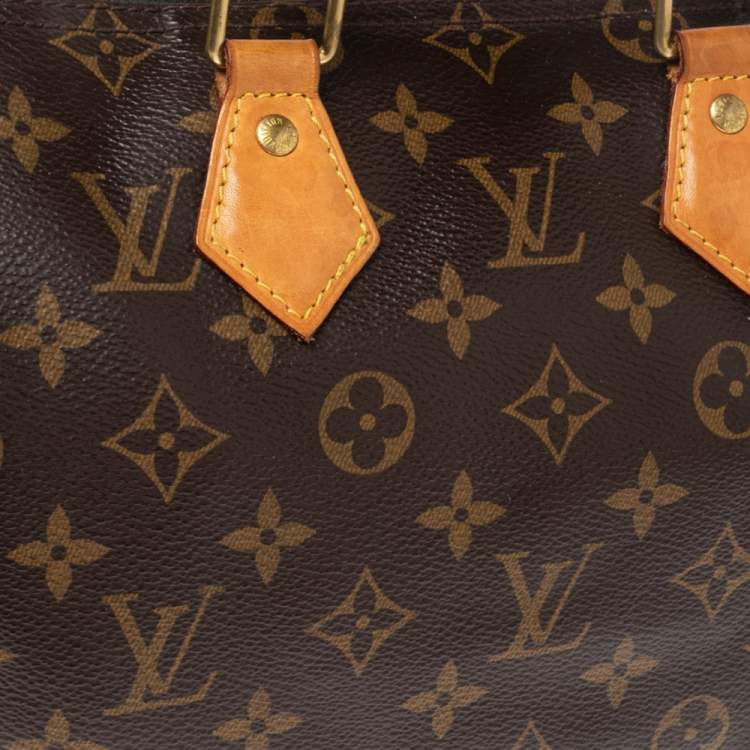 Pre Owned Louis Vuitton Monogram Canvas Speedy 25 Bag