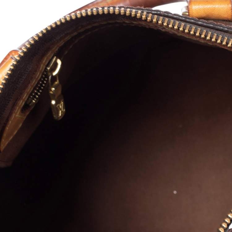 Pre Owned Louis Vuitton Monogram Canvas Speedy 25 Bag