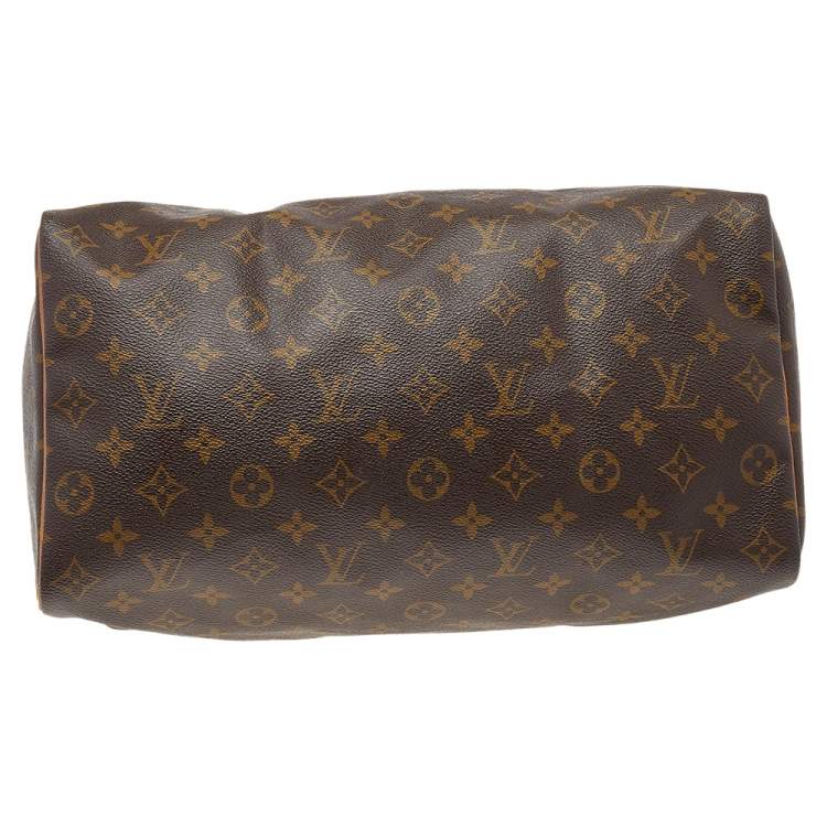 Pre Owned Louis Vuitton Monogram Canvas Speedy 35 Bag