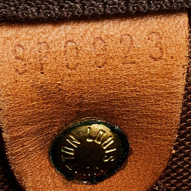 Pre Owned Louis Vuitton Brown Monogram Canvas Keepall 45 Bag