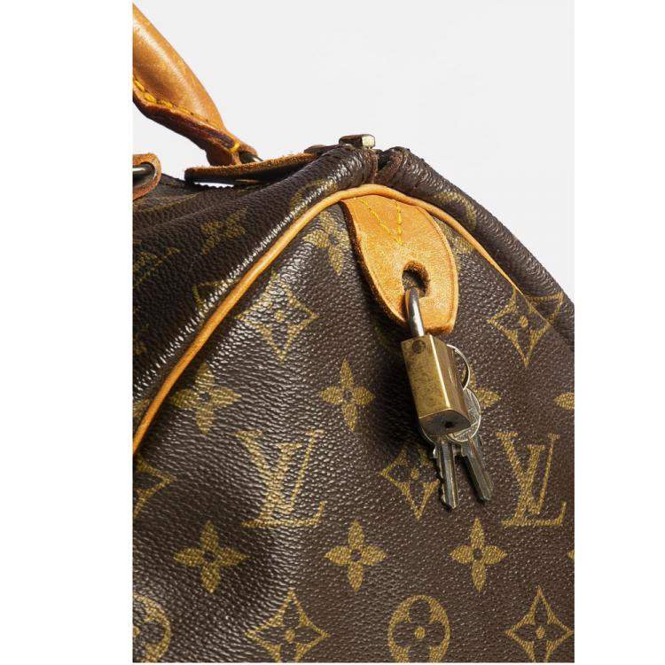Pre Owned Louis Vuitton Monogram Canvas Speedy 30 Bag